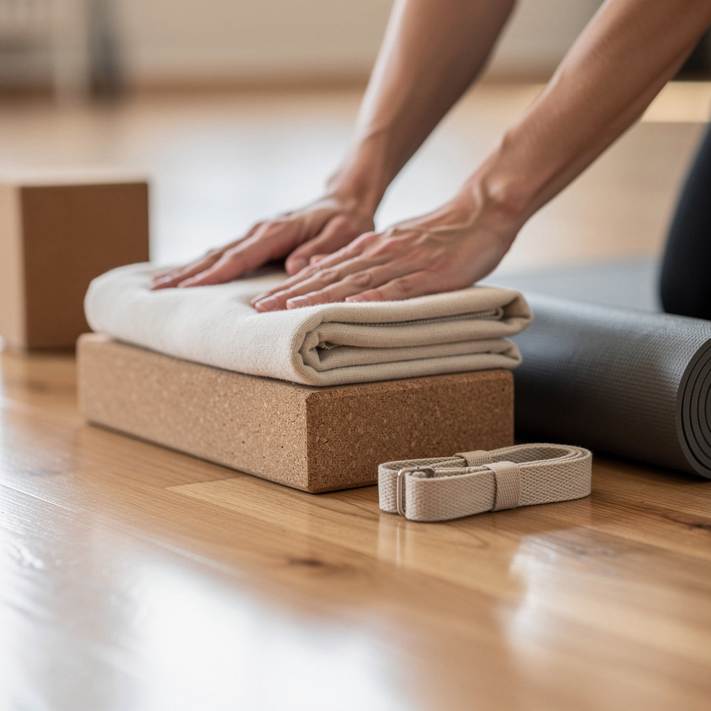 Iyengar Yoga Centre of Auckland calm, welcoming studio with props and supportive teaching environment